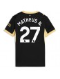 Manchester City Matheus Nunes #27 Replika Borta Kläder Dam 2026-27 Kortärmad Manchester City Matheus Nunes #27 Replika Borta Kläder Dam 2026-27 Kortärmad